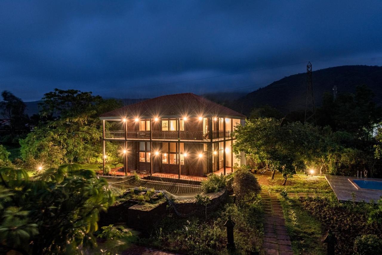 Saffronstays Boulevard Loghouse - A Wooden Chalet Amidst Nature Kārli Exteriér fotografie