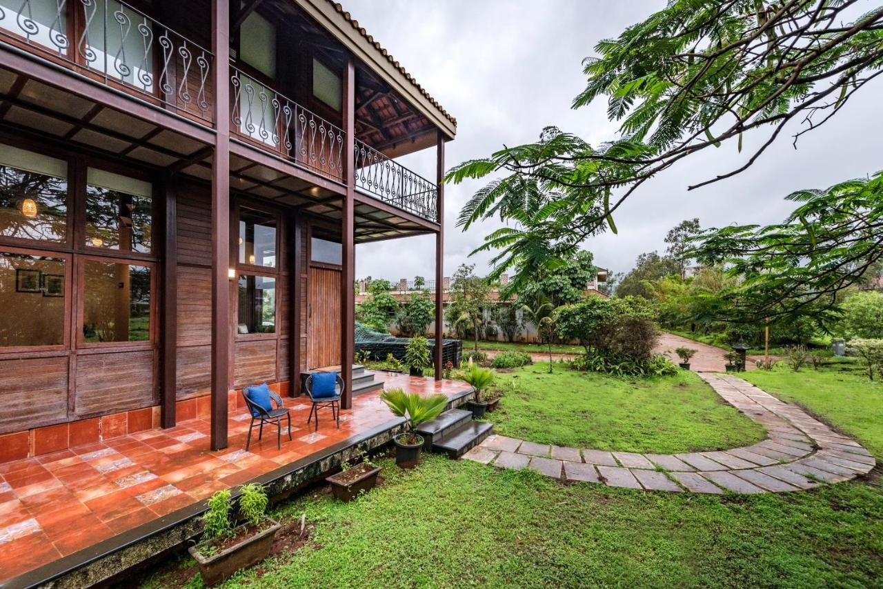 Saffronstays Boulevard Loghouse - A Wooden Chalet Amidst Nature Kārli Exteriér fotografie